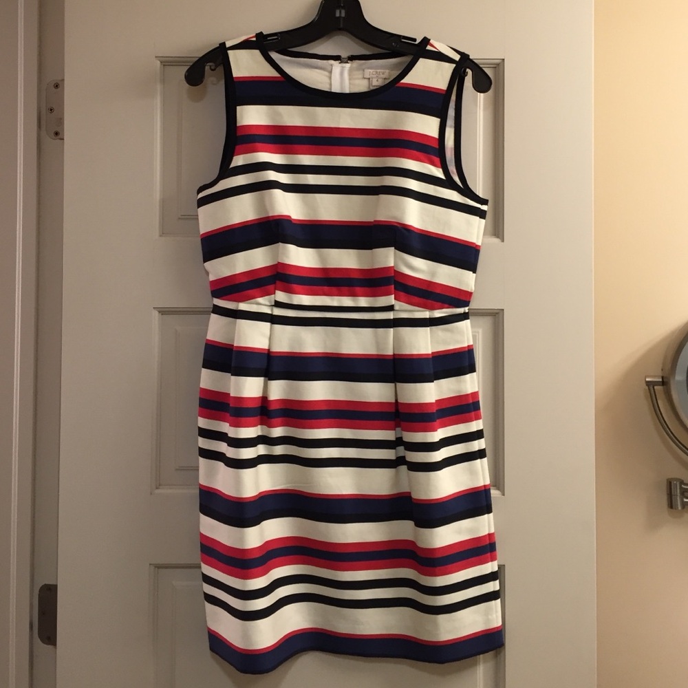 J. Crew Striped Dress